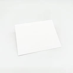 Baronial Panel Card White 5-1/2Bar (4-1/4x5-1/2) 250/box