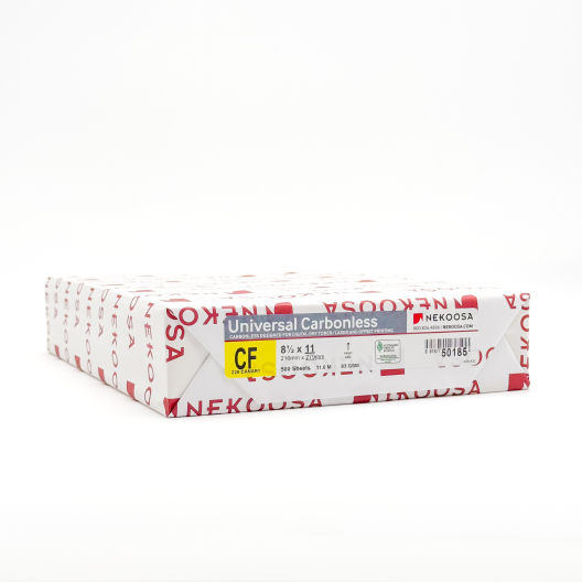 Carbonless CF Canary 8-1/2x11 500/pkg