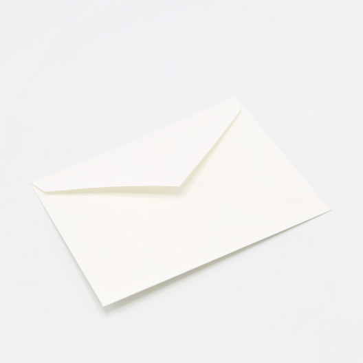 Crane's Lettra Pearl White Envelope A7 Inside no glue 50/pkg