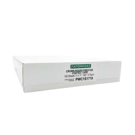 Paperworks Prestige Coated-1-Side 18pt/315g Cardstock 11x17 150/pkg