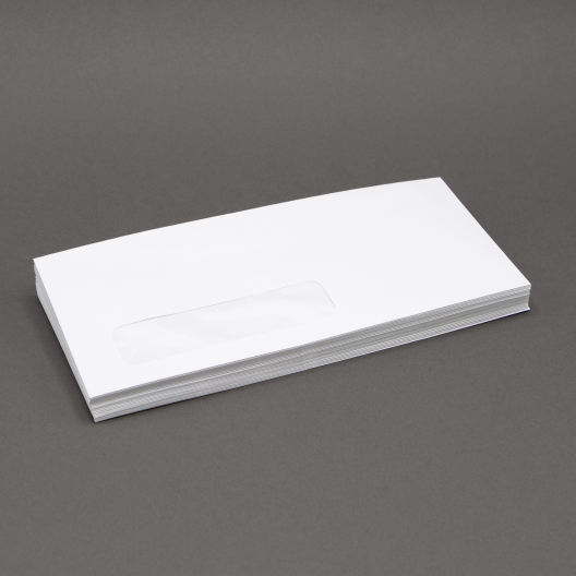 White Wove #10 24lb Window  500/box