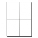 Postcards 4up Classic Crest Solar White 80lb 1000/pkg