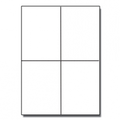 Sterling Gloss Coated 4-up Postcards 1000/pkg