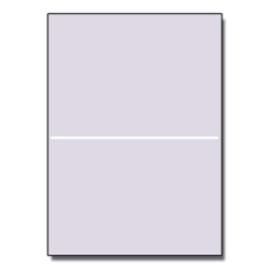 Perforated at 5-1/2 Bristol Cover Gray 8-1/2x11 67lb 250/pkg