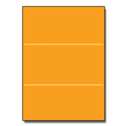 CLOSEOUTS Tri-Fold Brochure 8-1/2x11 65lb Astro Cosmic Orange 250/pkg