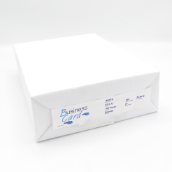  Paperworks BC Cardstock 8-1/2x11 100lb/271g Solar White 250/pkg 